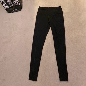 Victoria’s secret SPORT thick black leggings.